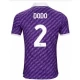 ACF Fiorentina Dodo #2 Jalkapallo Pelipaidat 2023-24 Kotipaita Miesten