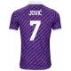 ACF Fiorentina Jovic #7 Jalkapallo Pelipaidat 2023-24 Kotipaita Miesten