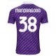 ACF Fiorentina Mandragora #38 Jalkapallo Pelipaidat 2023-24 Kotipaita Miesten