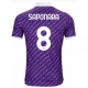 ACF Fiorentina Saponara #8 Jalkapallo Pelipaidat 2023-24 Kotipaita Miesten