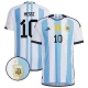 Argentiina Lionel Messi #10 Jalkapallo Pelipaidat 2023 Champions Kotipaita Miesten