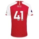Arsenal FC Declan Rice #41 Jalkapallo Pelipaidat 2023-24 Kotipaita Miesten