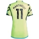 Arsenal FC Jalkapallo Pelipaidat 2023-24 Martinelli #11 Vieraspaita Miesten