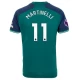 Arsenal FC Jalkapallo Pelipaidat Martinelli #11 2023-24 Kolmaspaita Miesten