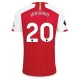 Arsenal FC Jorginho #20 Jalkapallo Pelipaidat 2023-24 Kotipaita Miesten