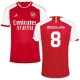 Arsenal FC Martin Ødegaard #8 Jalkapallo Pelipaidat 2023-24 UCL Kotipaita Miesten