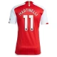 Arsenal FC Martinelli #11 Jalkapallo Pelipaidat 2023-24 Kotipaita Miesten