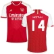 Arsenal FC Nketiah #14 Jalkapallo Pelipaidat 2023-24 UCL Kotipaita Miesten