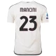 AS Roma Jalkapallo Pelipaidat 2023-24 Mancini #23 Vieraspaita Miesten