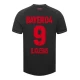 Bayer 04 Leverkusen B. Iglesias #9 Jalkapallo Pelipaidat 2023-24 Kotipaita Miesten