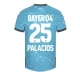 Bayer 04 Leverkusen Jalkapallo Pelipaidat Palacios #25 2023-24 Kolmaspaita Miesten