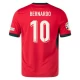 Bernardo Silva #10 Portugali Jalkapallo Pelipaidat EM 2024 Kotipaita Miesten