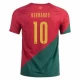 Bernardo Silva #10 Portugali Jalkapallo Pelipaidat MM 2022 Kotipaita Miesten