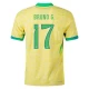 Bruno G. #17 Brasilia Jalkapallo Pelipaidat Copa America 2024 Kotipaita Miesten