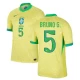 Bruno G. #5 Brasilia Jalkapallo Pelipaidat Copa America 2024 Kotipaita Miesten
