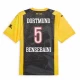BVB Borussia Dortmund Bensebaini #5 Jalkapallo Pelipaidat 2024-25 Special Kotipaita Miesten