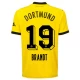BVB Borussia Dortmund Brandt #19 Jalkapallo Pelipaidat 2023-24 Kotipaita Miesten