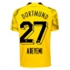 BVB Borussia Dortmund Jalkapallo Pelipaidat Adeyemi #27 2023-24 Kolmaspaita Miesten