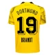 BVB Borussia Dortmund Jalkapallo Pelipaidat Brandt #19 2023-24 Kolmaspaita Miesten