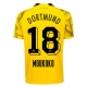 BVB Borussia Dortmund Jalkapallo Pelipaidat Moukoko #18 2023-24 Kolmaspaita Miesten