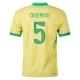 Casemiro #5 Brasilia Jalkapallo Pelipaidat Copa America 2024 Kotipaita Miesten