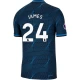 Chelsea FC Jalkapallo Pelipaidat 2023-24 James Rodríguez #24 Vieraspaita Miesten
