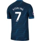 Chelsea FC Jalkapallo Pelipaidat 2023-24 Raheem Sterling #7 Vieraspaita Miesten