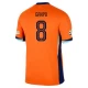 Cody Gakpo #8 Alankomaat Jalkapallo Pelipaidat EM 2024 Kotipaita Miesten