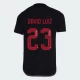 CR Flamengo Jalkapallo Pelipaidat David Luiz #23 2023-24 Kolmaspaita Miesten