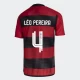 CR Flamengo Leo Pereira #4 Jalkapallo Pelipaidat 2023-24 Kotipaita Miesten