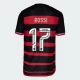 CR Flamengo Rossi #17 Jalkapallo Pelipaidat 2024-25 Kotipaita Miesten