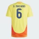 D. Machado #6 Kolumbia Jalkapallo Pelipaidat Copa America 2024 Kotipaita Miesten