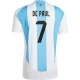 De Paul #7 Argentiina Jalkapallo Pelipaidat Copa America 2024 Kotipaita Miesten