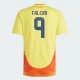 Falcao #9 Kolumbia Jalkapallo Pelipaidat Copa America 2024 Kotipaita Miesten