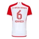 FC Bayern München Joshua Kimmich #6 Jalkapallo Pelipaidat 2023-24 Kotipaita Miesten