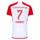 FC Bayern München Serge Gnabry #7 Jalkapallo Pelipaidat 2023-24 Kotipaita Miesten