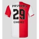Feyenoord Gimenez #29 Jalkapallo Pelipaidat 2023-24 Kotipaita Miesten