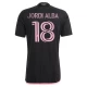 Inter Miami CF Jalkapallo Pelipaidat 2024-25 Jordi Alba #18 Vieraspaita Miesten