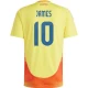 James Rodríguez #10 Kolumbia Jalkapallo Pelipaidat Copa America 2024 Kotipaita Miesten