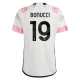 Juventus FC Jalkapallo Pelipaidat 2023-24 Leonardo Bonucci #19 Vieraspaita Miesten