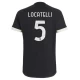 Juventus FC Jalkapallo Pelipaidat Locatelli #5 2023-24 Kolmaspaita Miesten