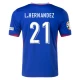 L. Hernandez #21 Ranska Jalkapallo Pelipaidat EM 2024 Kotipaita Miesten