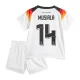 Lasten Jamal Musiala #14 Saksa Jalkapallo Pelipaidat EM 2024 Kotipaita (+ Lyhyet Housut)