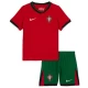 Lasten Portugali Jalkapallo Pelipaidat EM 2024 Kotipaita (+ Lyhyet Housut)