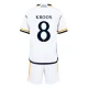 Lasten Real Madrid Toni Kroos #8 Jalkapallo Pelipaidat 2023-24 Kotipaita (+ Lyhyet Housut)