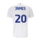 Leeds United James Rodríguez #20 Jalkapallo Pelipaidat 2023-24 Kotipaita Miesten