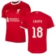 Liverpool FC Cody Gakpo #18 Jalkapallo Pelipaidat 2023-24 UCL Kotipaita Miesten