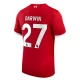 Liverpool FC Darwin #27 Jalkapallo Pelipaidat 2023-24 Kotipaita Miesten