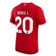 Liverpool FC Diogo J. #20 Jalkapallo Pelipaidat 2023-24 Kotipaita Miesten