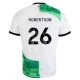 Liverpool FC Jalkapallo Pelipaidat 2023-24 Robertson #26 Vieraspaita Miesten